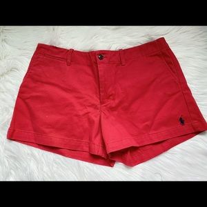 Polo Ralph Lauren Red Shorts